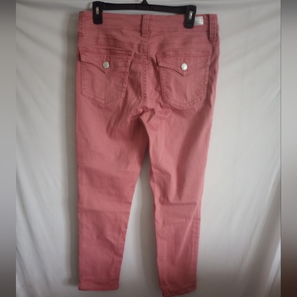 Seven7 Scarlett Crop, Women's Size 12, Canyon Rose in Color Jeans - Picture 2 of 8